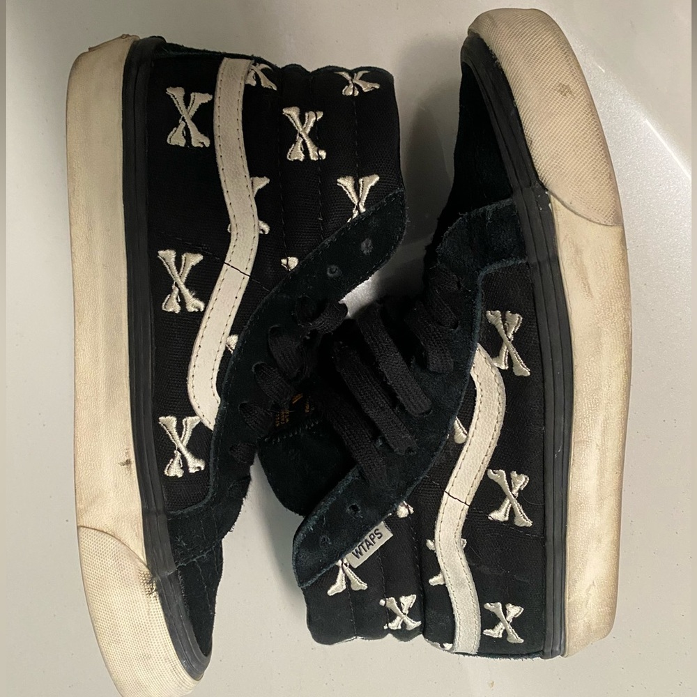 Vans vault wtaps black sk8-hi men’s 7